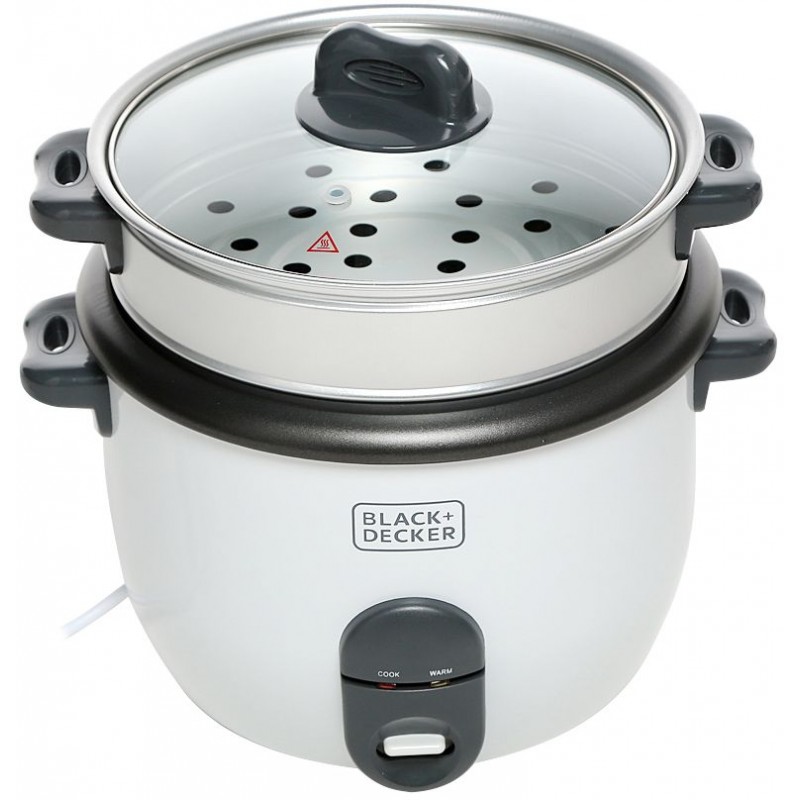 Non-Stick Rice Cooker 1.8L - Black+Decker - RC1860