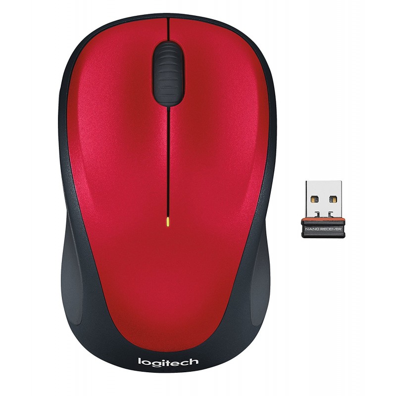 Logitech ® Wireless Mouse M235 Red