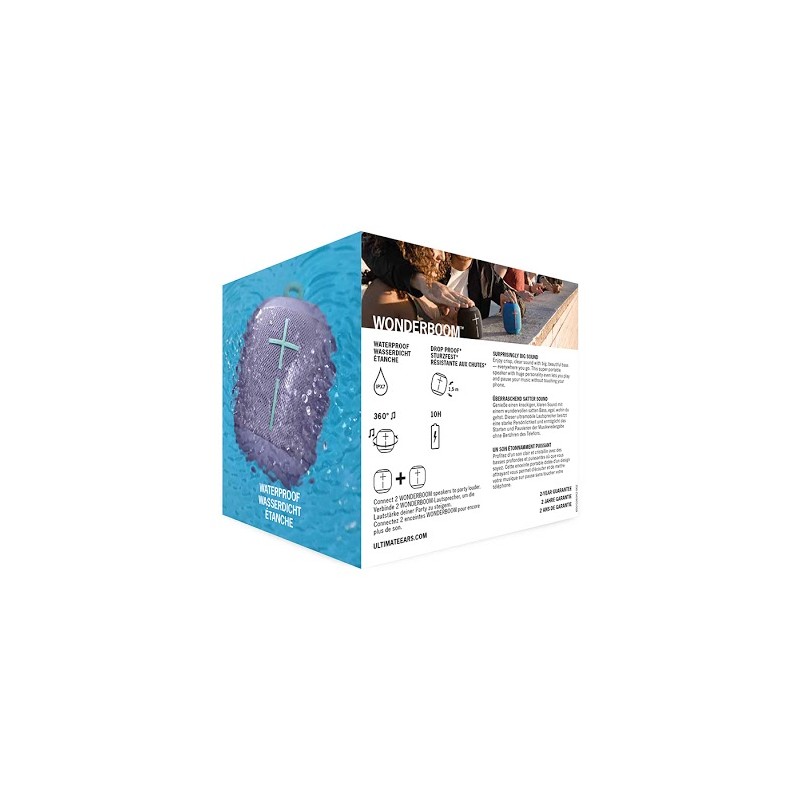 WONDERBOOM Waterproof Bluetooth Speaker – LILAC