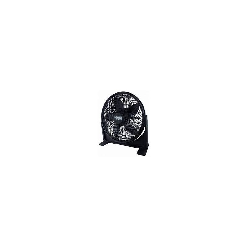 Black+Decker 16 Inch Box Fan, FB1620, Black