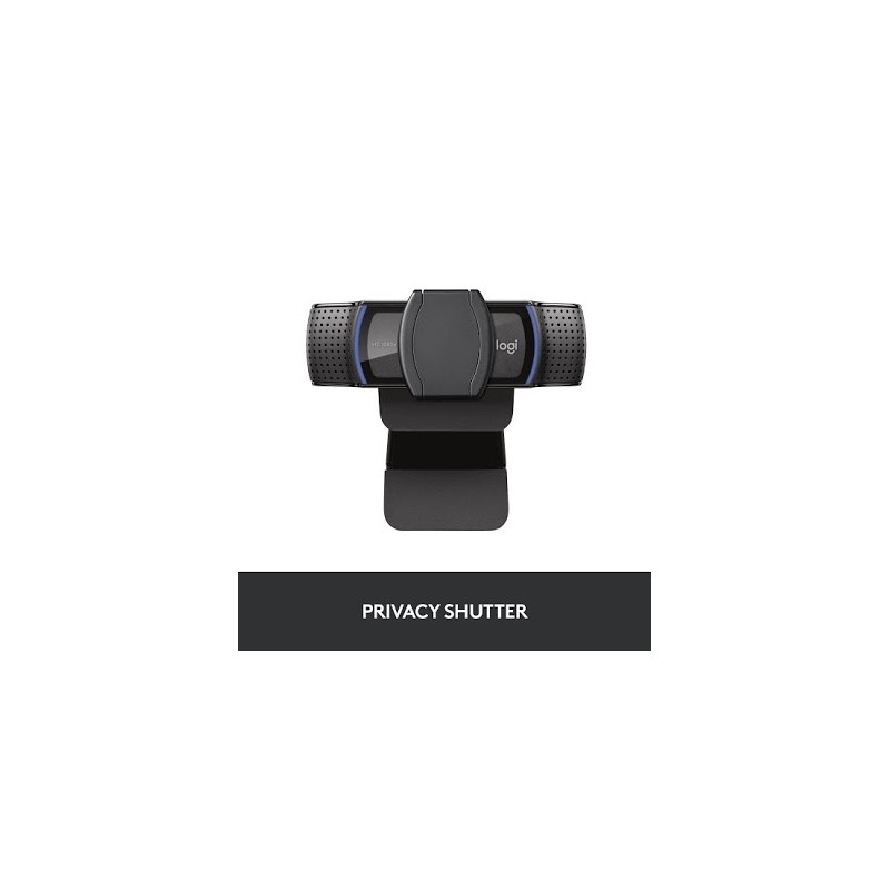 Logitech C920S HD Pro Webcam with Privacy Shutter