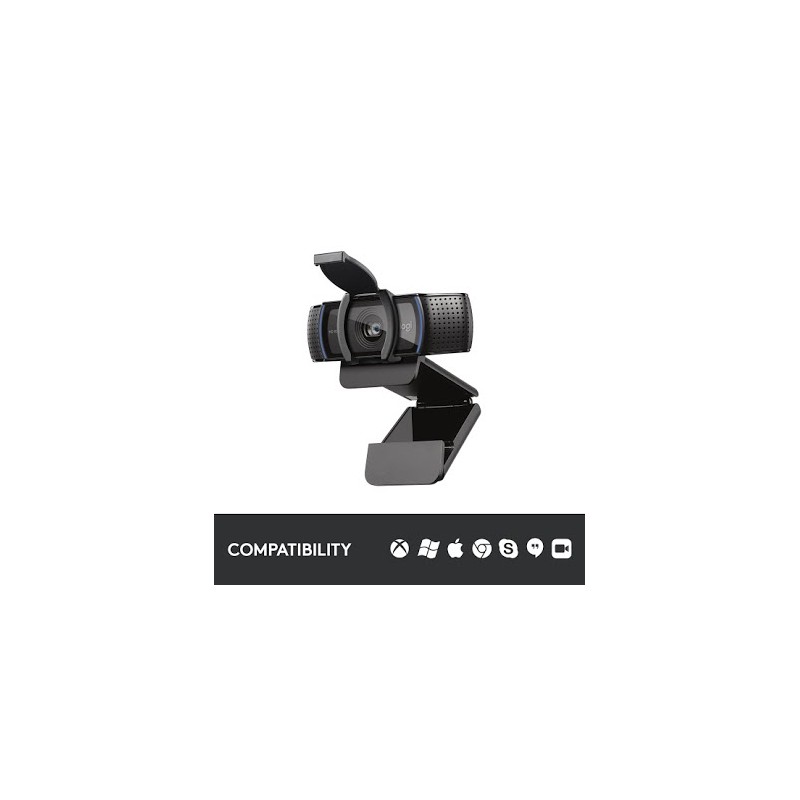 Logitech C920S HD Pro Webcam with Privacy Shutter