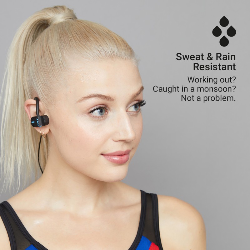 JAM Live Fast BT 12H Playtime In-Earphone – Black