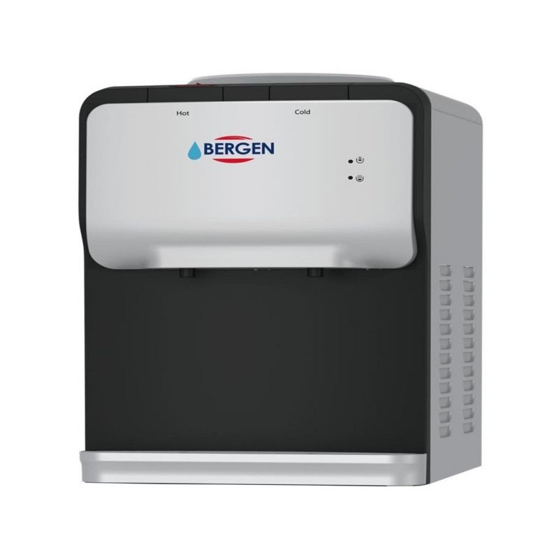 Bergen BYT-553 Hot & Cold Water Dispenser - Silver / Black - 2 Taps