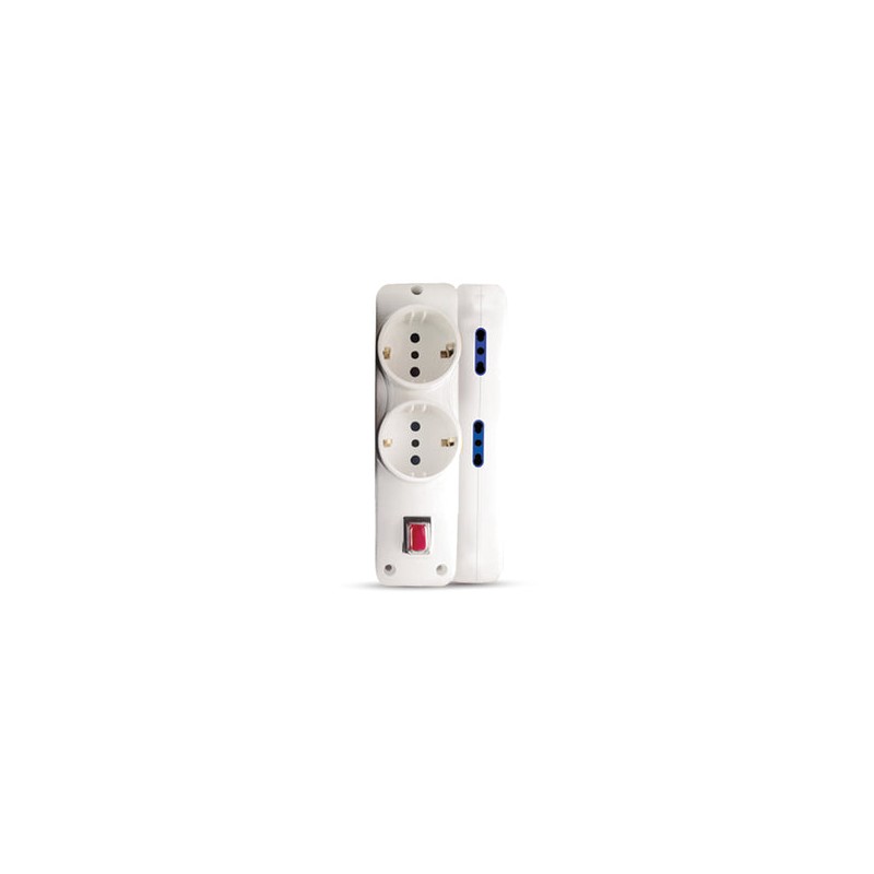 Elios - Basic 6 Sockets - White