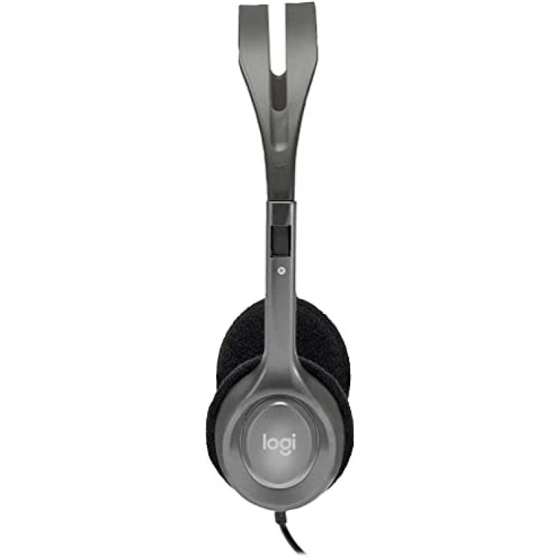 Logitech Stereo Headset, Silver - H110