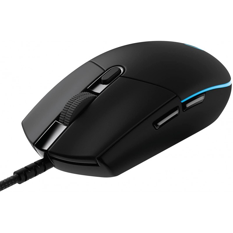 Logitech G PRO Wired Gaming Mouse, HERO 25K Sensor, Black