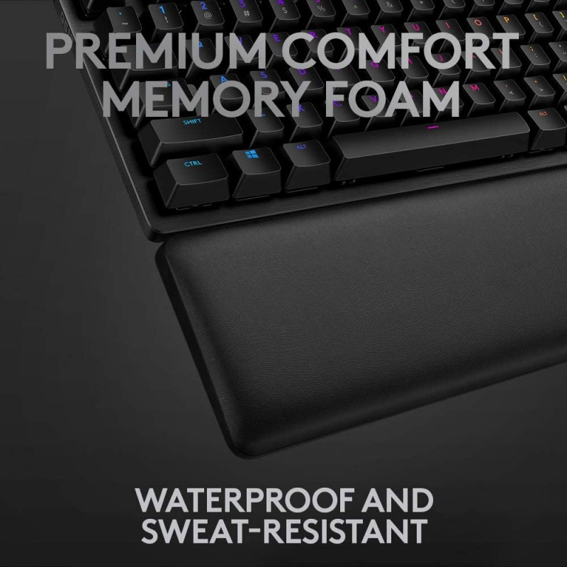 Logitech Mechanical Gaming Keyboard with Palm Rest, Carbon - G513