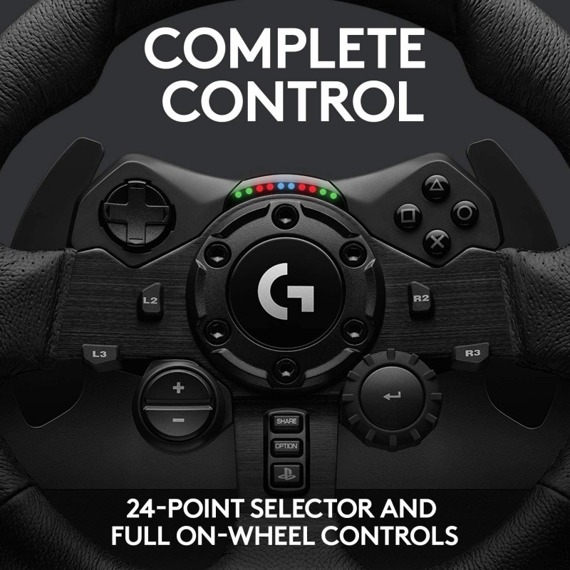 Logitech G923 Racing Wheel & Pedals for PS 4, PS 5 and PC