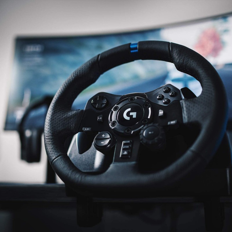 Logitech G923 Racing Wheel & Pedals for PS 4, PS 5 and PC