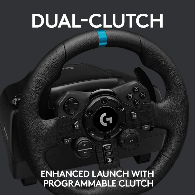 Logitech G923 Racing Wheel & Pedals for PS 4, PS 5 and PC