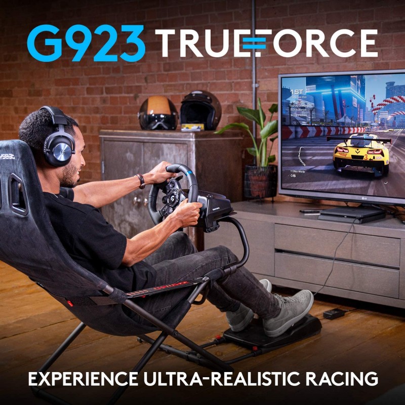 Logitech G923 Racing Wheel & Pedals for PS 4, PS 5 and PC