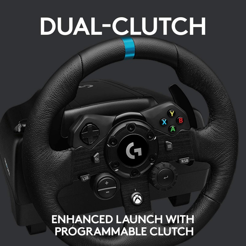 Logitech G923 Racing Wheel and Pedals for Xbox One and PC
