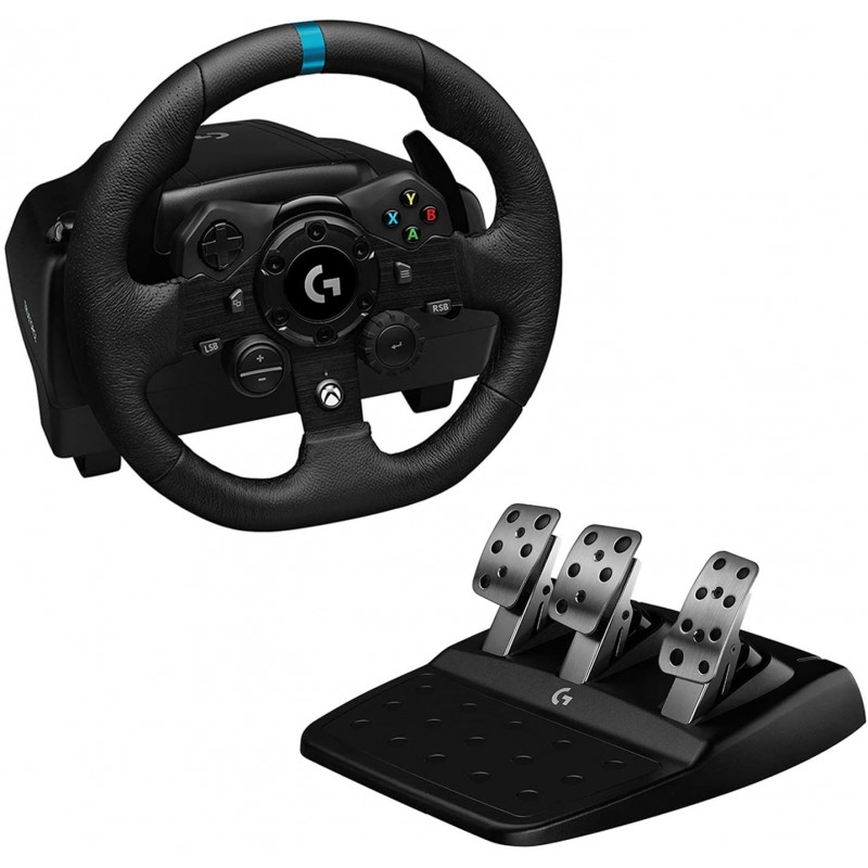 Logitech G923 Racing Wheel and Pedals for Xbox One and PC