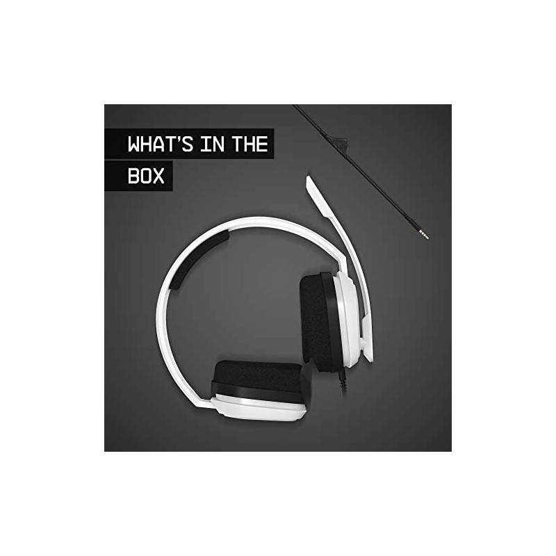 Astro A10 Gaming Headset for PS4/PS5 -White Blue