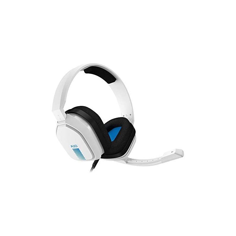 Astro A10 Gaming Headset for PS4/PS5 -White Blue