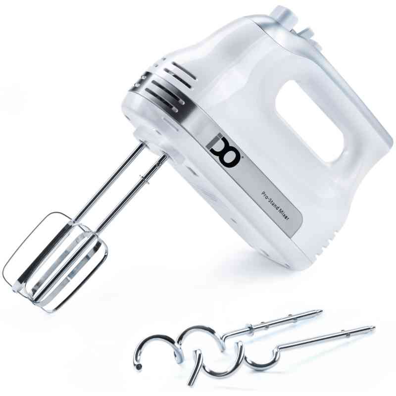 IDO Hand Mixer 500 W with 5 Speeds, White – HM500-WH