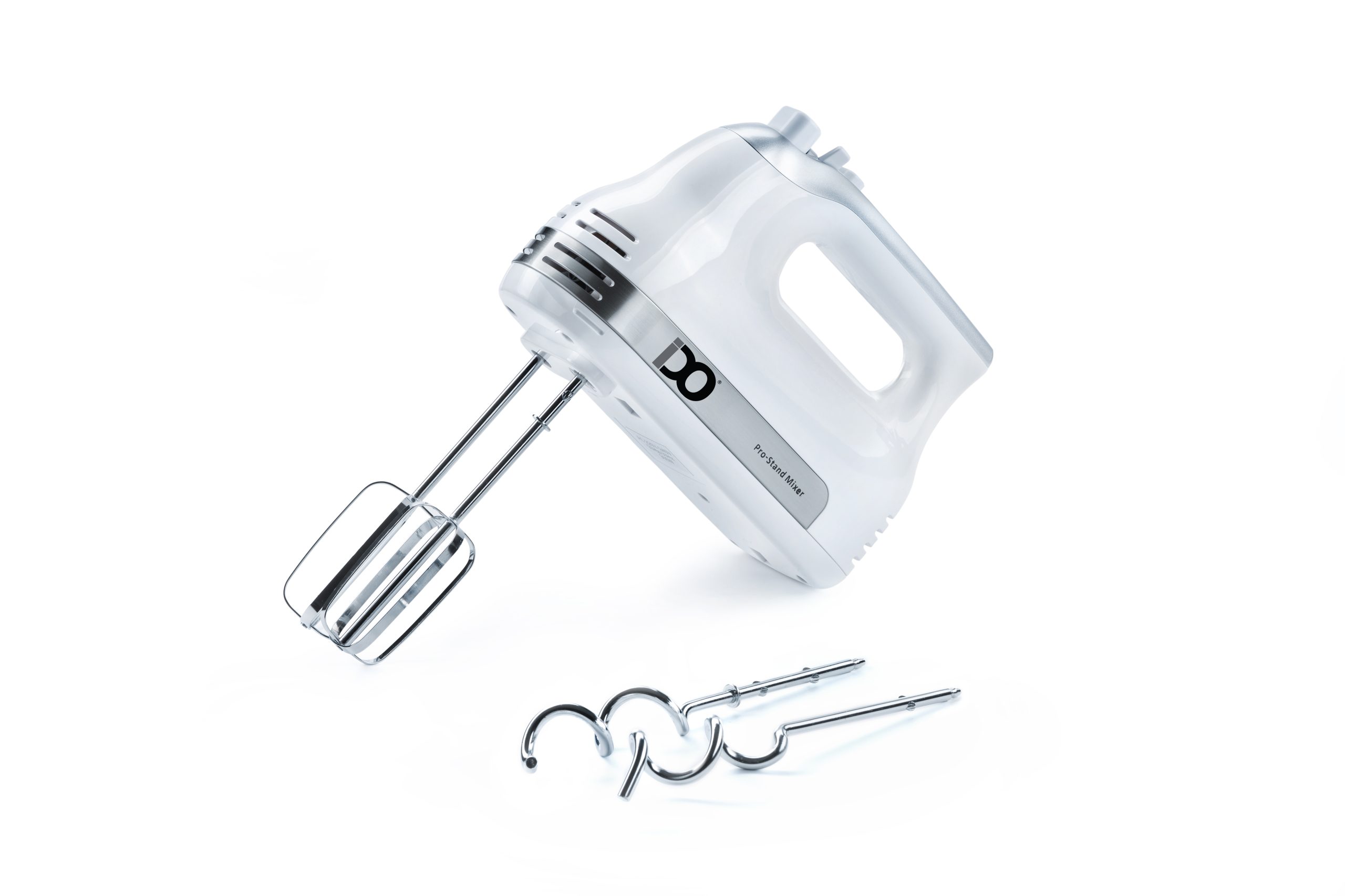 IDO Hand Mixer 500 W with 5 Speeds, White – HM500-WH IDO Hand Mixer 500 W with 5 Speeds, White – HM500-WH