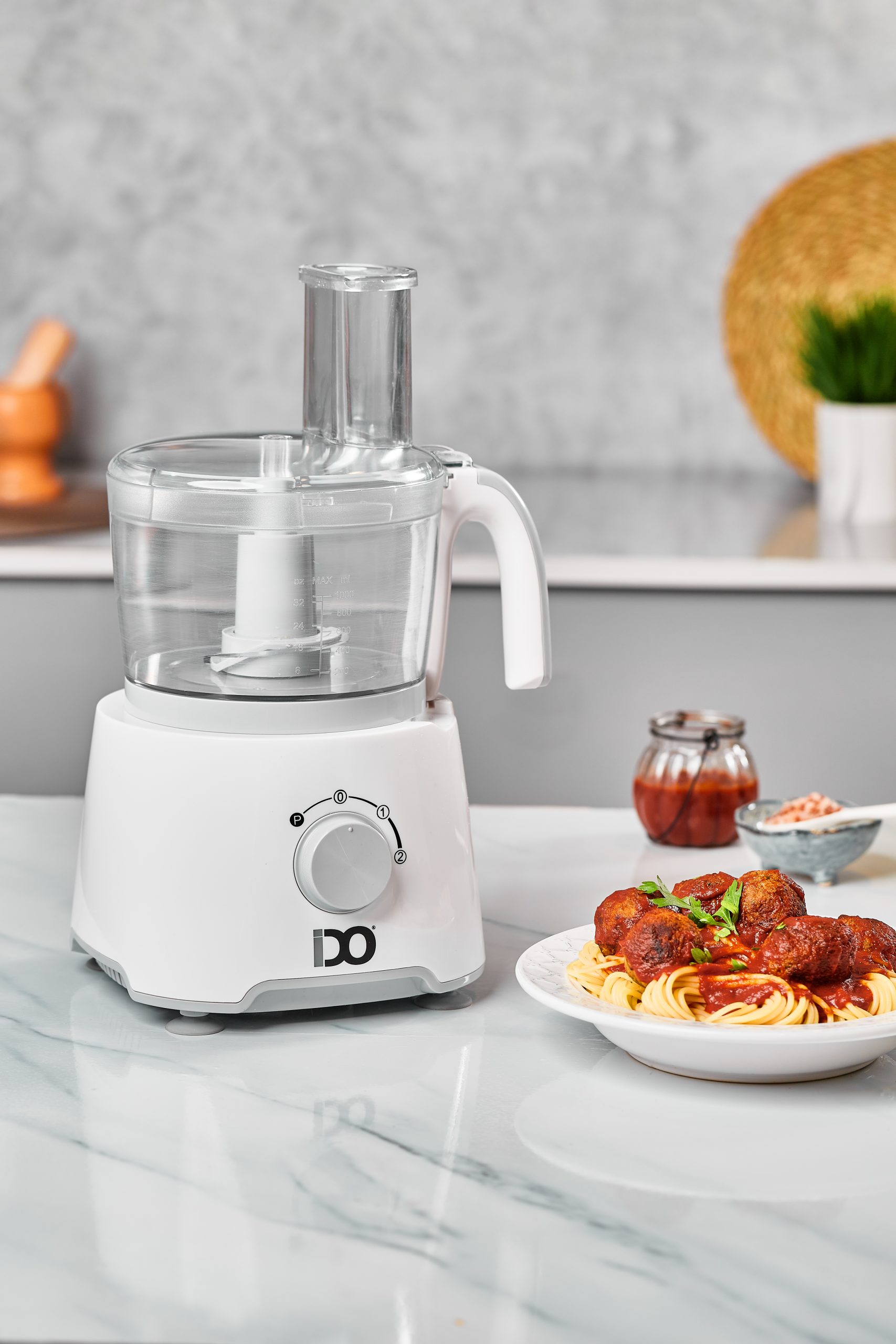IDO Food Processor 1000 W 25 Functions – White (2) IDO Food Processor 1000 W 25 Functions – White