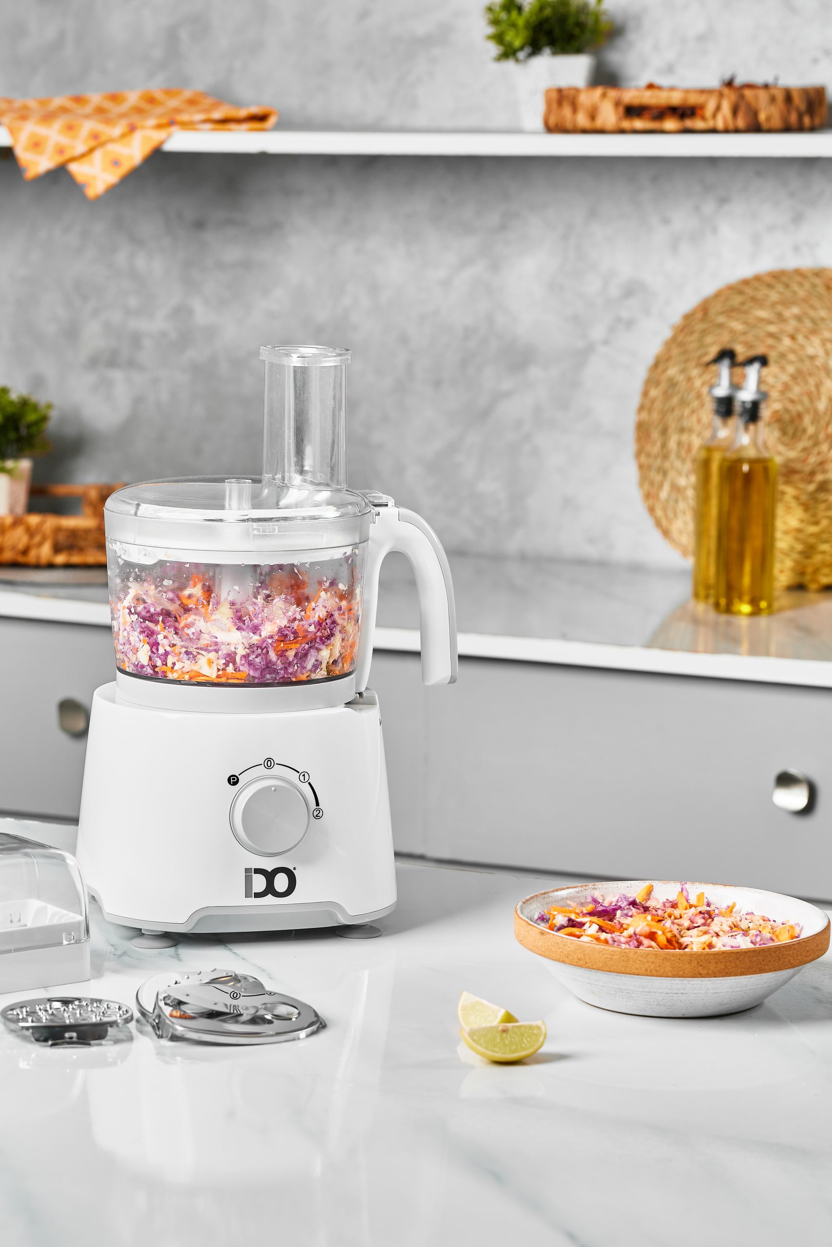 IDO Food Processor 1000 W 25 Functions – White (4) IDO Food Processor 1000 W 25 Functions – White