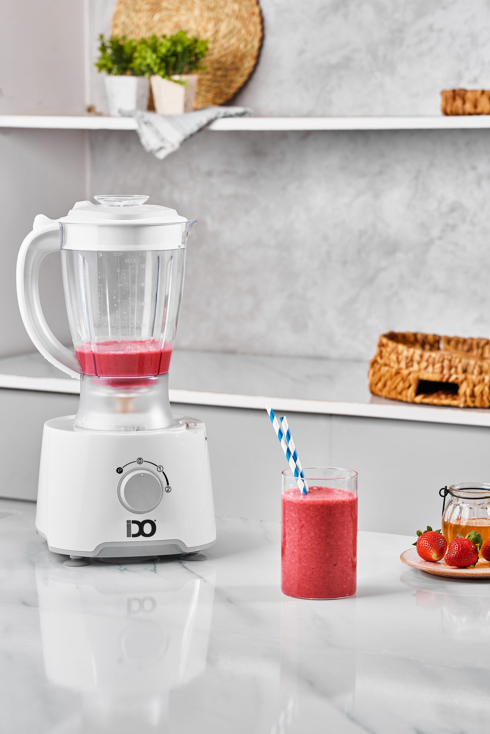 IDO Food Processor 1000 W 25 Functions – White IDO Food Processor 1000 W 25 Functions – White