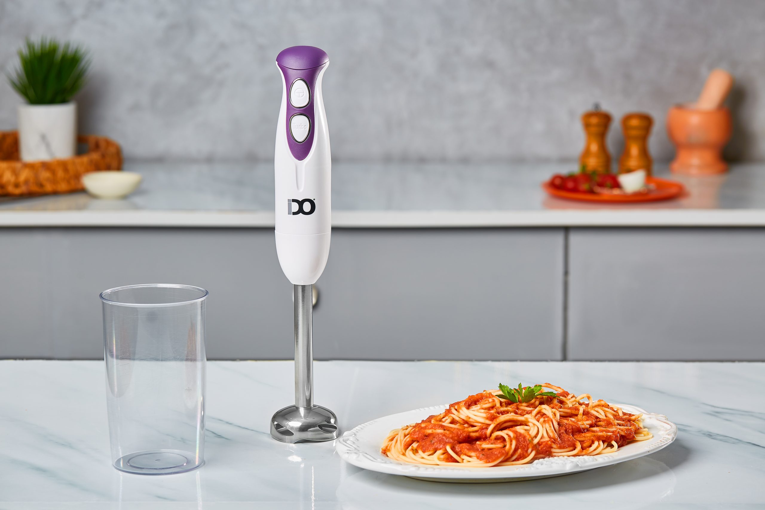 IDO Hand Blender 400 Watt – Purple IDO Hand Blender 400 Watt – Purple