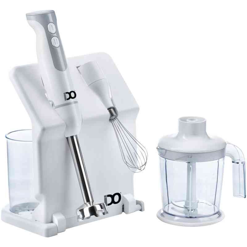 IDO Hand Blender Group with Stand 800 Watt – White