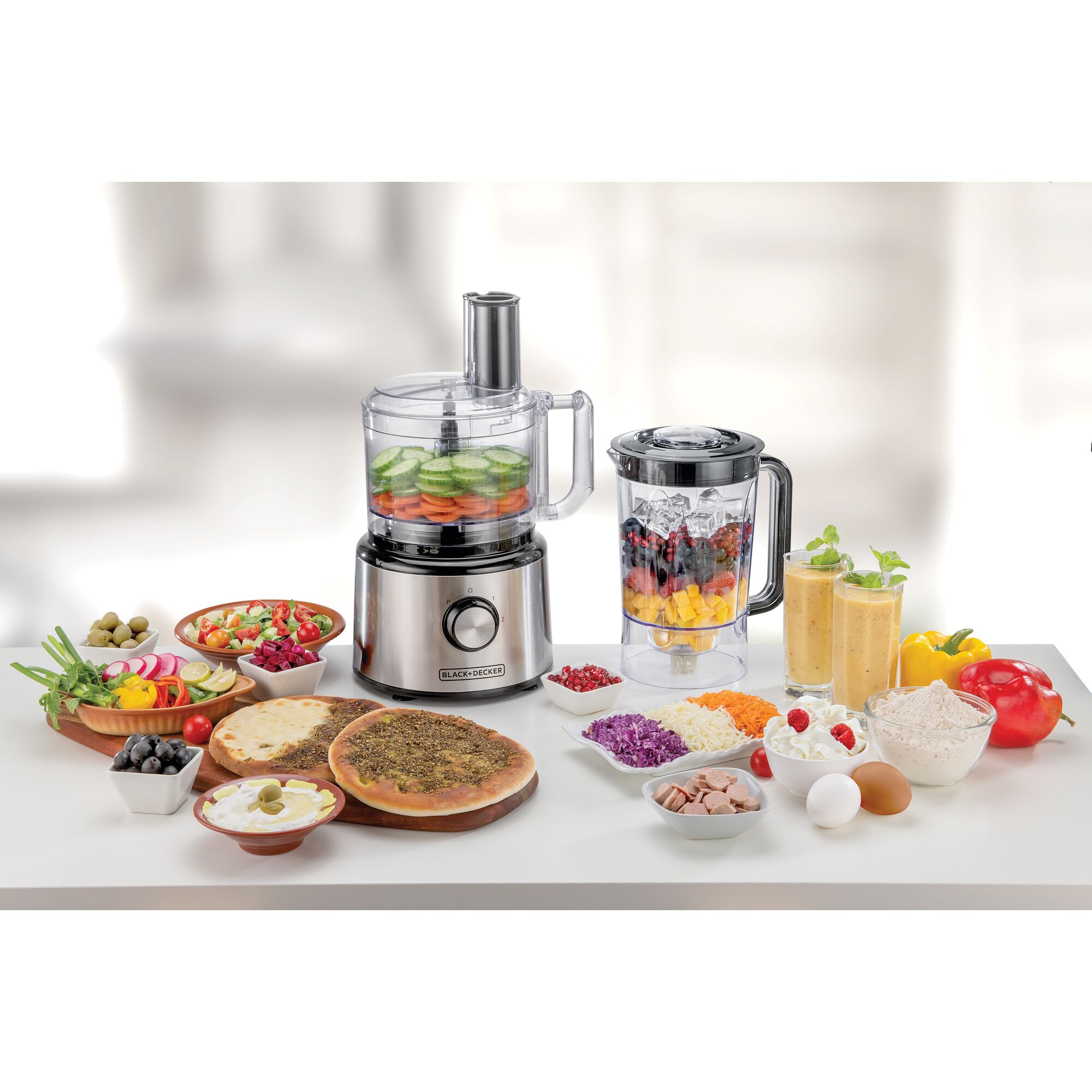 Black+Decker Food Processor 750W 25 Functions - FX760 (3) Black+Decker Food Processor 750W 25 Functions - FX760