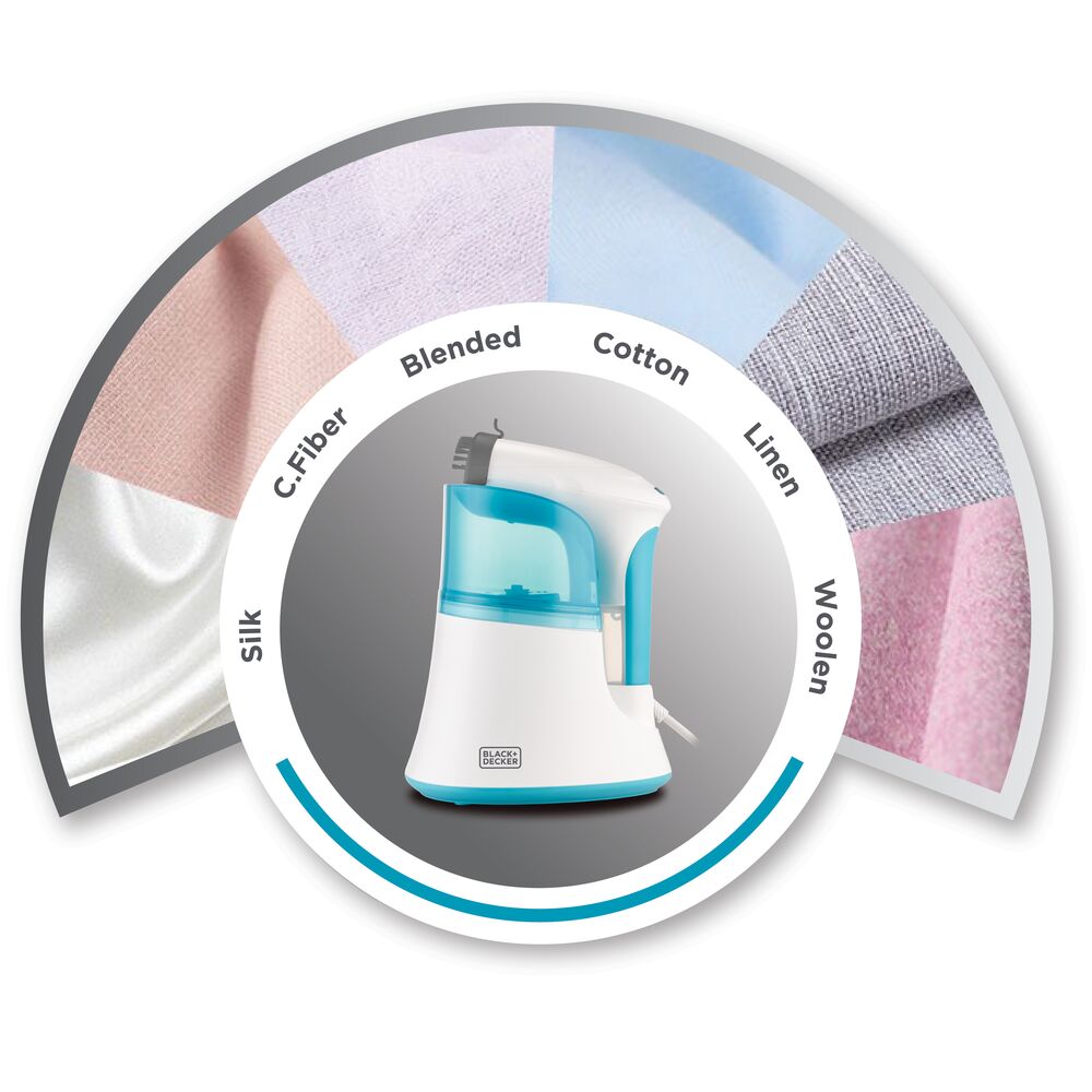 Black+Decker Hand Garment Steamer 1200W - PGST120 (9) Black+Decker Hand Garment Steamer 1200W - PGST120