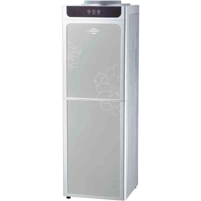 Bergen 2 Nozzles Top Loading Water Dispenser, Silver - BYB 87 SILVER