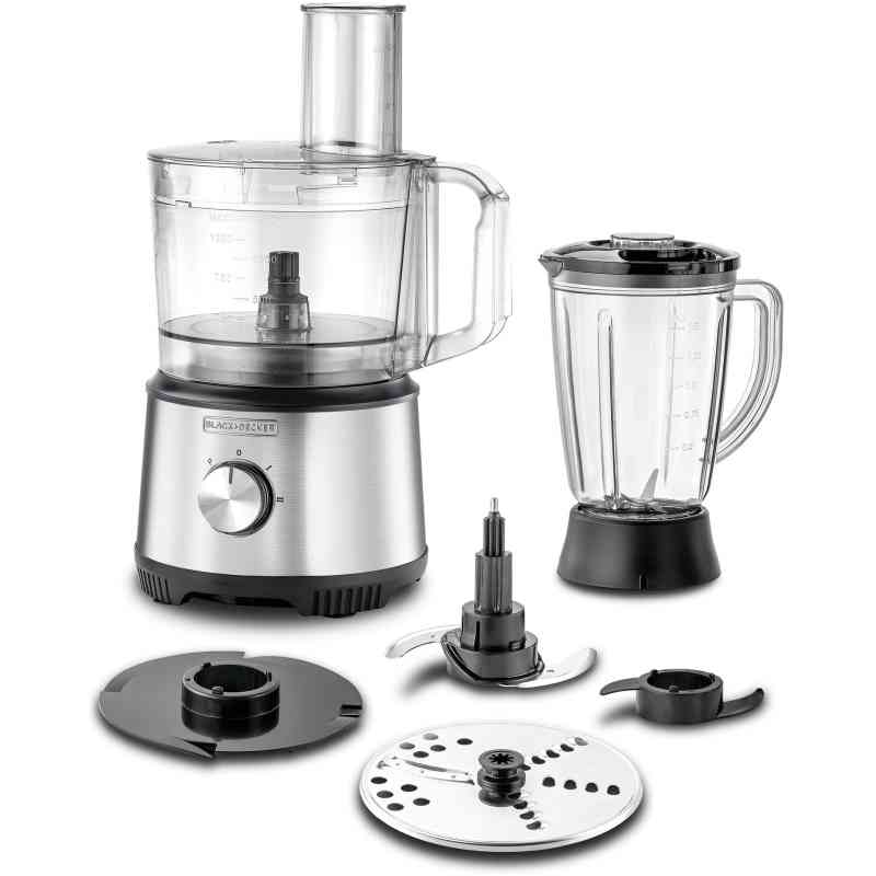 Black+Decker Food Processor 800W 24 Functions – FX825