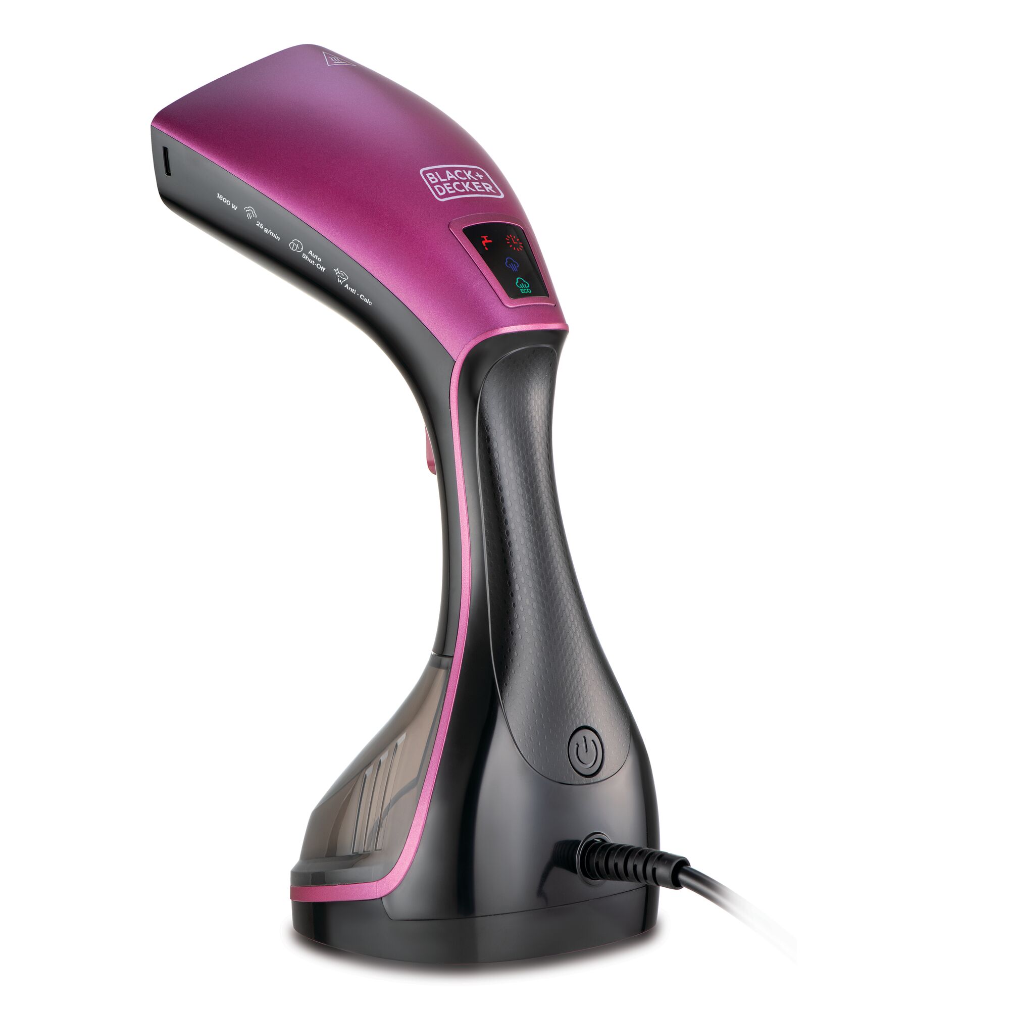 Black+Decker Digital Garment Steamer 1600W – HSTD1600 Black+Decker Digital Garment Steamer 1600W – HSTD1600